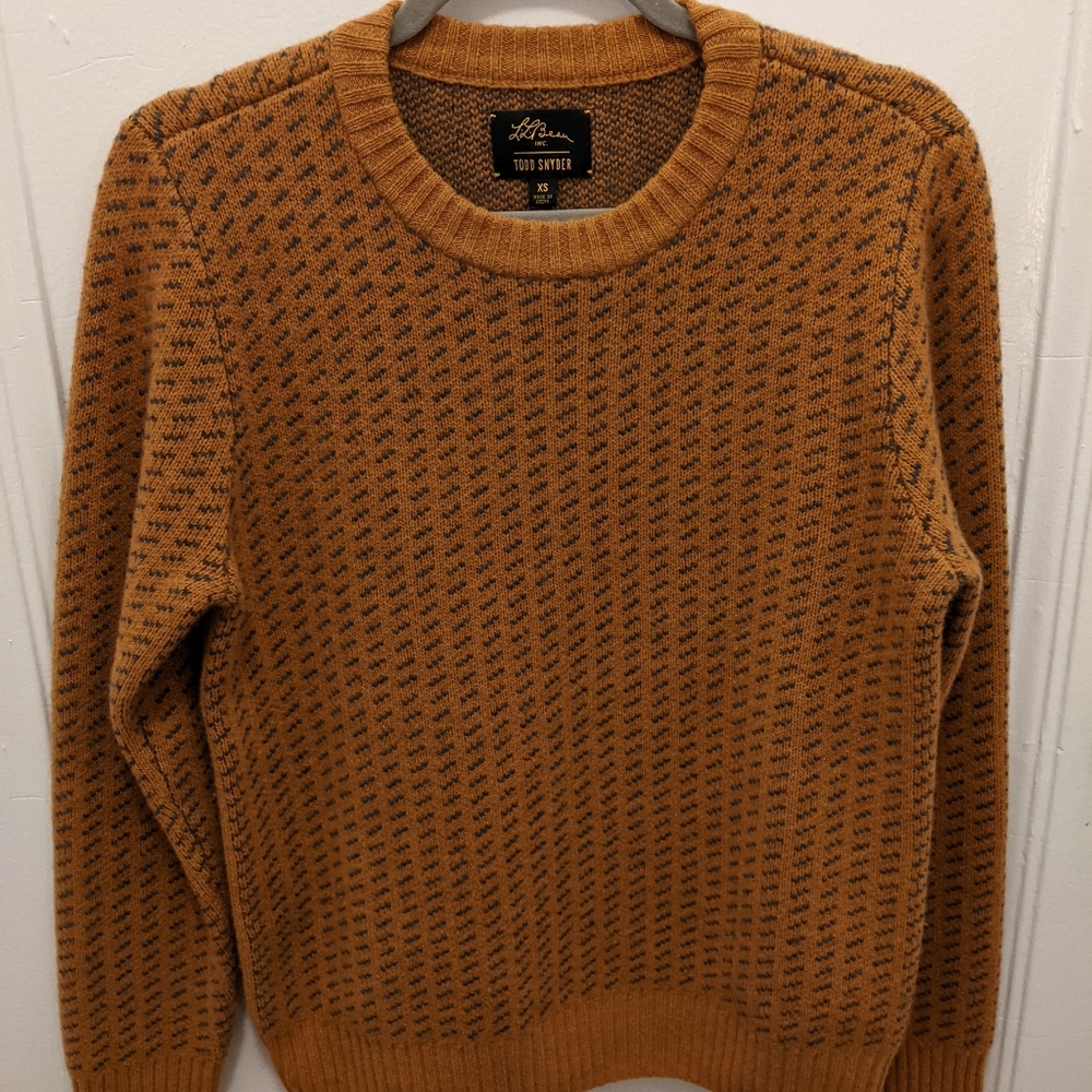 L.L.Bean x Todd Snyder cashmere wool sweater